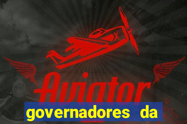 governadores da bahia por ano